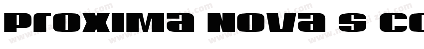 Proxima Nova S Condensed Bold字体转换